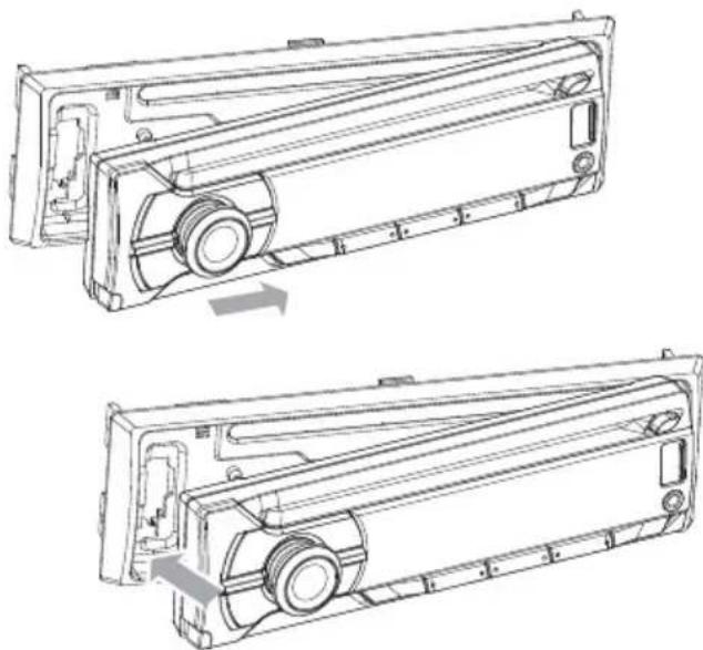 PHILIPS CarStudio CEM5100 - Fixation du panneau avant - 1