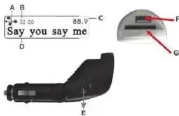 KONIG MP3FMTRANS40 - Description - 1