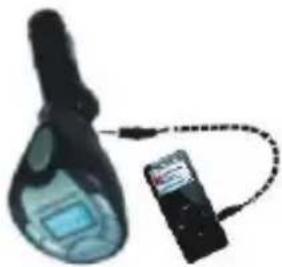 KONIG MP3FMTRANS40 - Použivání vystupné zvukové zdirky - 1