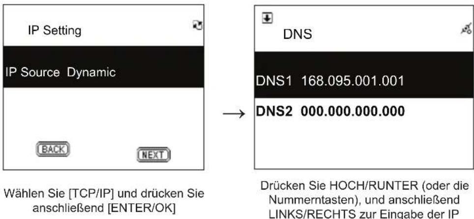 KONIG HAVIR21 - DNS eingeben - 1