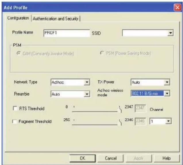 KONIG CMPWNUSB12 - Edit the Configuration tab - 1
