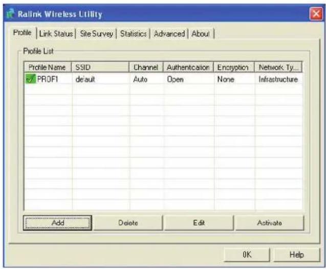 KONIG CMPWNUSB12 - Profiles List: - 1