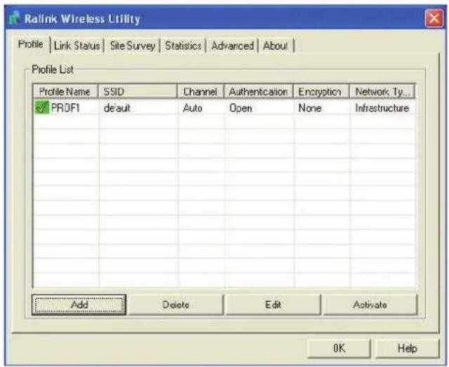 KONIG CMPWNUSB12 - Profiles List: - 1