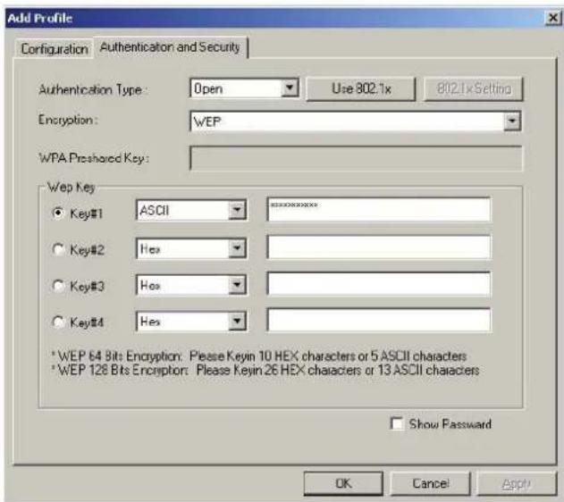 KONIG CMPWNUSB12 - Editează fila de autentificare Şi securizare - 1