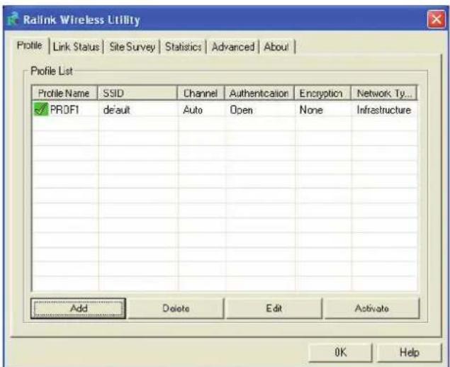 KONIG CMPWNUSB12 - Profililuettelo: - 1