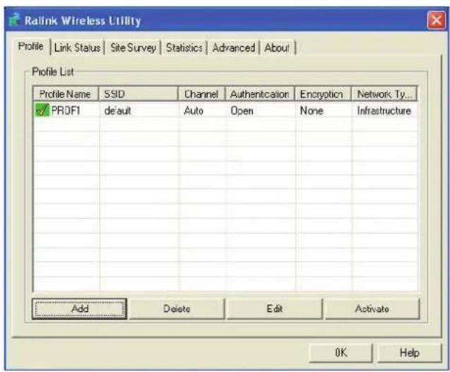 KONIG CMPWNUSB12 - Profile List: - 1