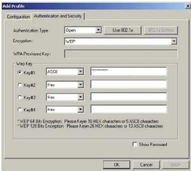 KONIG CMPWNUSB12 - Lagga till aller redigera en konfigurationsprofil - 2
