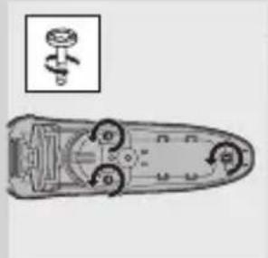 PHILIPS Arcitec RQ1052 - Disposal of the shaver battery - 4