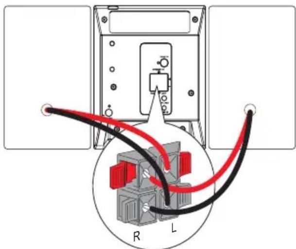 PHILIPS MCM280D - Tilslut højttalere - 1