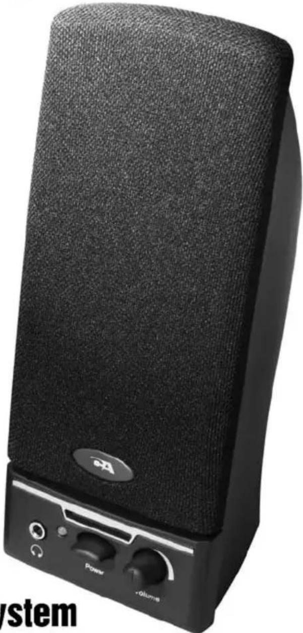 Cyber Acoustics CA2014WB - Amplified Speaker System - 2