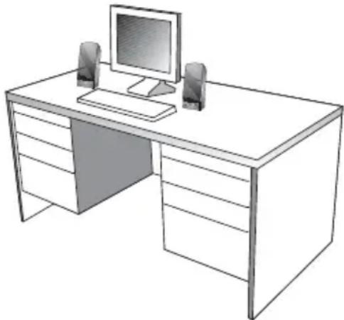 Cyber Acoustics CA2014WB - POSITIONNEMENT DES ENCEINTES - 1