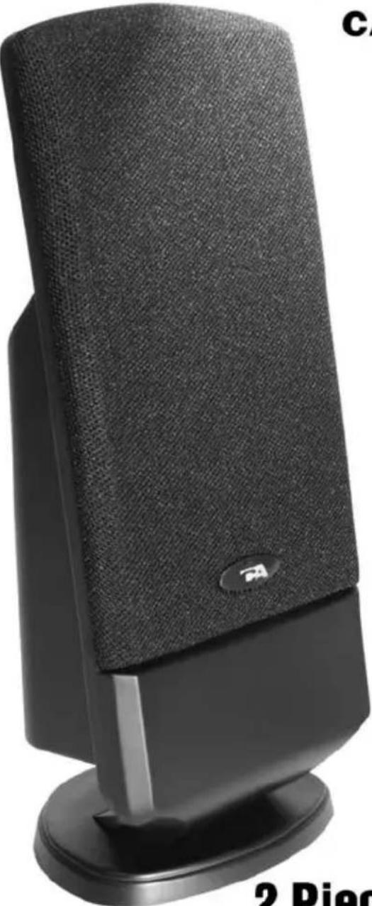Cyber Acoustics CA2002 - Amplified Speaker System - 1
