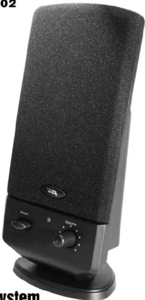 Cyber Acoustics CA2002 - Amplified Speaker System - 2
