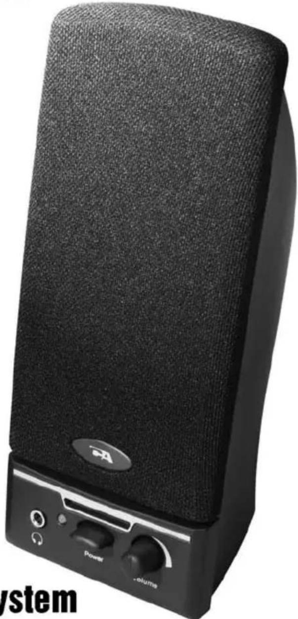 Cyber Acoustics CA2012 - Amplified Speaker System - 2