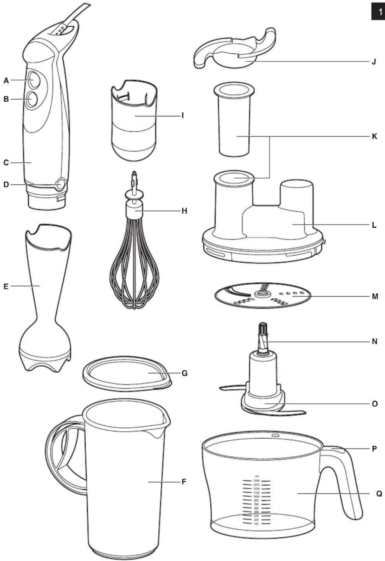 PHILIPS HR1367 - 1