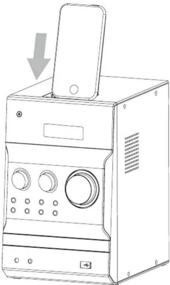 PHILIPS DCM378 - Écoute de l'iPhone/iPod - 2