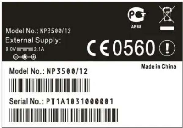 PHILIPS Streamium NP3500 - Pour connaître le numéro de modèle du produit, procédez comme suit : - 1