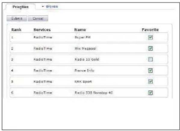 PHILIPS Streamium NP3500 - Modification de stations favorites en ligne - 4