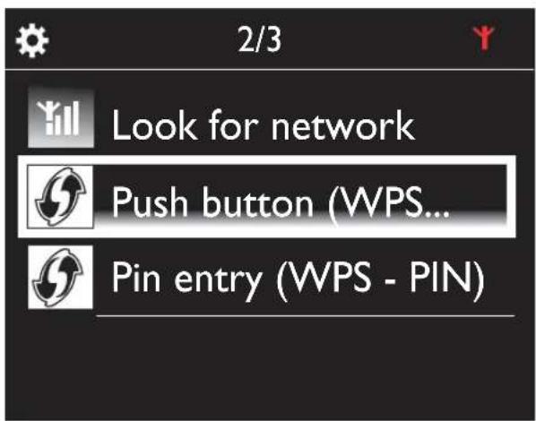 PHILIPS Streamium NP3500 - Activation de l'option WPS-PBC sur votre NP3500 - 1