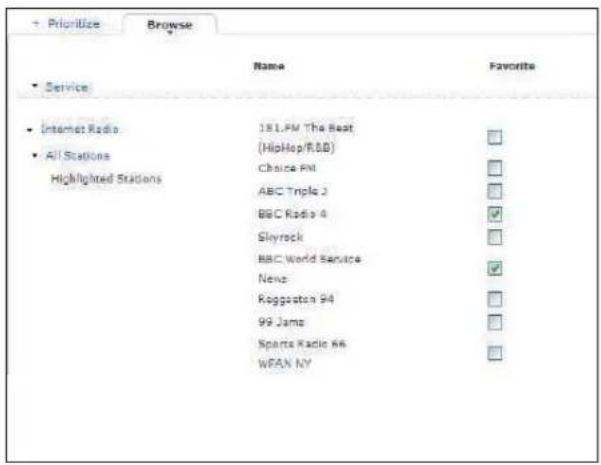 PHILIPS Streamium NP3500 - Modification de stations favorites en ligne - 3
