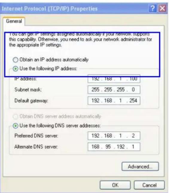 Lupus Electronics LE920 - Falls Sie die PC IP-Adresse ändern wollen: - 2