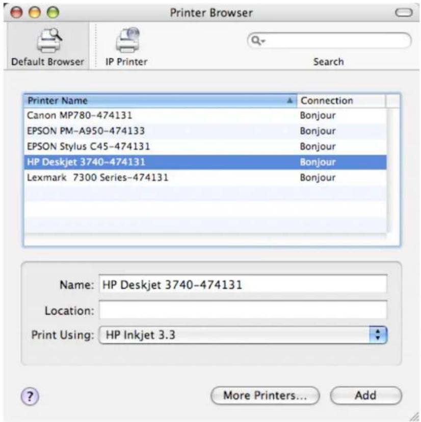 KONIG CMPUSBNETBOX4 - Printer opsætning på Mac OS X™ - 4
