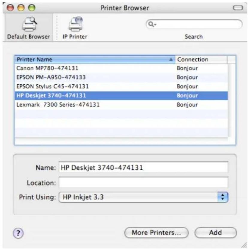 KONIG CMPUSBNETBOX4 - Het instellen van de printer voor de MAC OS X™ - 4