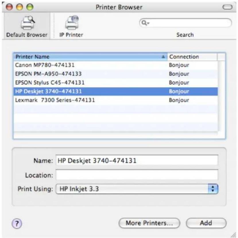 KONIG CMPUSBNETBOX4 - Configuration d'imprimante sur Mac OS X™ - 4