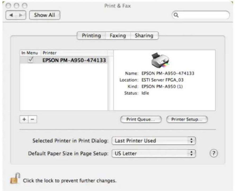 KONIG CMPUSBNETBOX4 - Het instellen van de printer voor de MAC OS X™ - 6