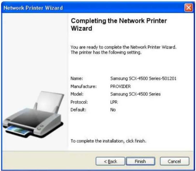 KONIG CMPUSBNETBOX4 - Network Printer Wizard Installation - 12