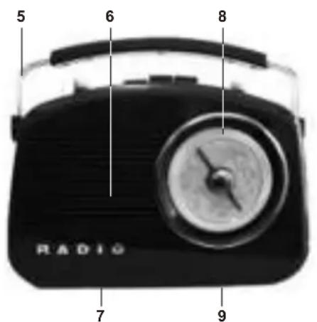KONIG HAVTR700BU - Elölnézet - 1