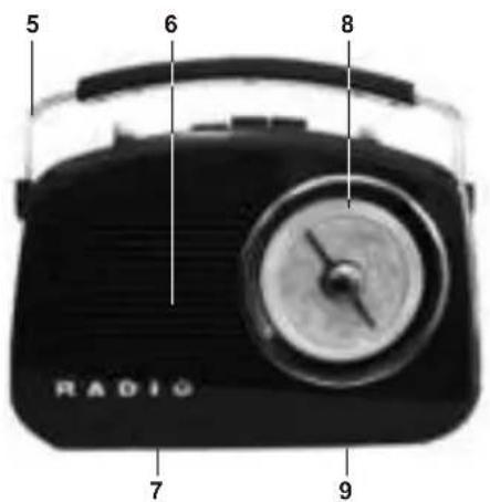 KONIG HAVTR700BU - Front view - 1