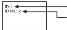 MITSUBISHI MDT551S - Remote control numbering function - 1