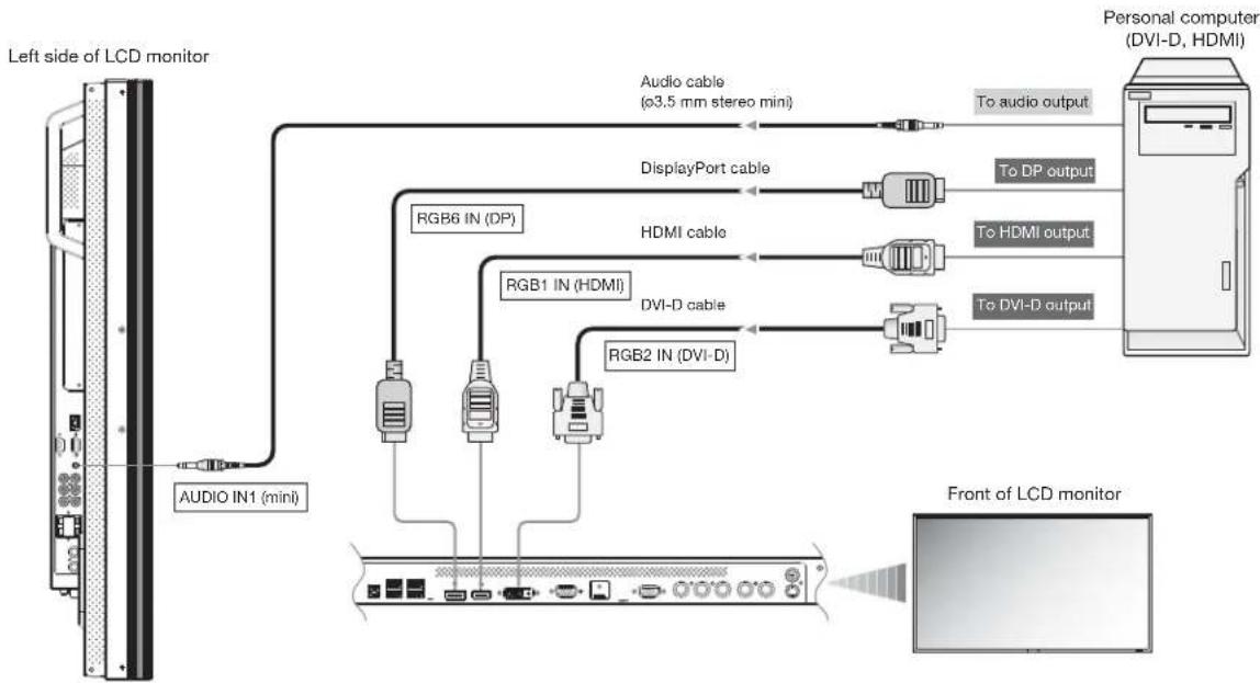 MITSUBISHI MDT551S - Audio connection: - 1