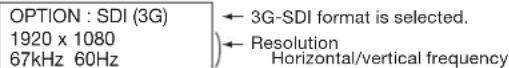 MITSUBISHI MDT551S - OSD information - 2