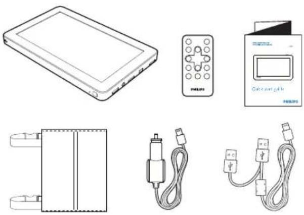 PHILIPS PV7005 - Contenu de l'emballage - 1