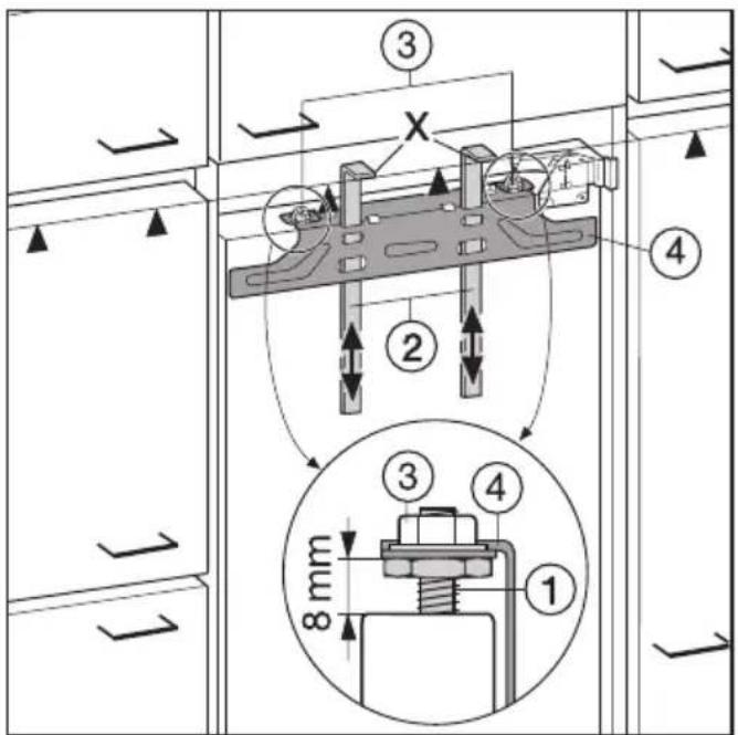 MIELE FN 9752 i - Montage de la porte de l'appareil - 1