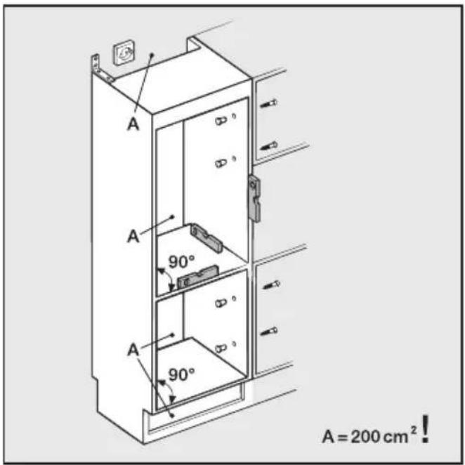 MIELE FN 9752 i - Installation de la niche d'en- castrement - 1