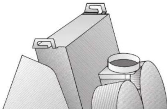 NEFF D2624X0 - Collegamento del tubo di scarico 120 mm: - 1
