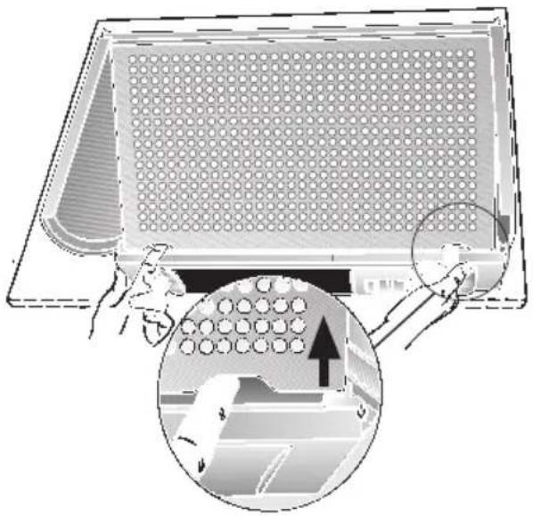 NEFF D2664X0 - Ta ut fettfiltren - 1