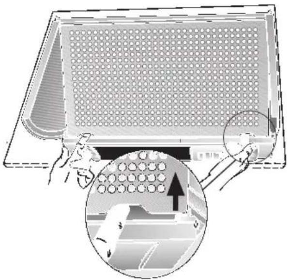 NEFF D2664X0 - Ausbauen der Fettfilter - 1