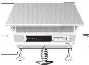 NEFF D2664X0 - Montare la chiusura sulla parete: - 1