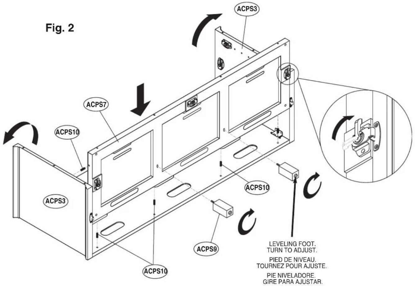 Bell'O WAVS335 - ASSEMBLY INSTRUCTIONS INSTRUCTIONS D'ASSEMBLAGE INSTRUCCIONES DE ENSAMBLAJE - 2