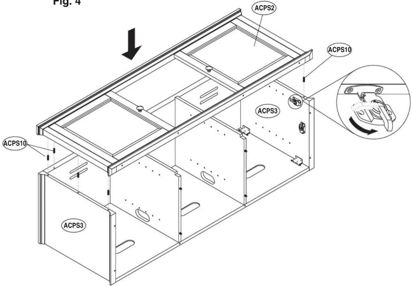 Bell'O WAVS335 - ASSEMBLY INSTRUCTIONS INSTRUCTIONS D'ASSEMBLAGE INSTRUCCIONES DE ENSAMBLAJE - 4