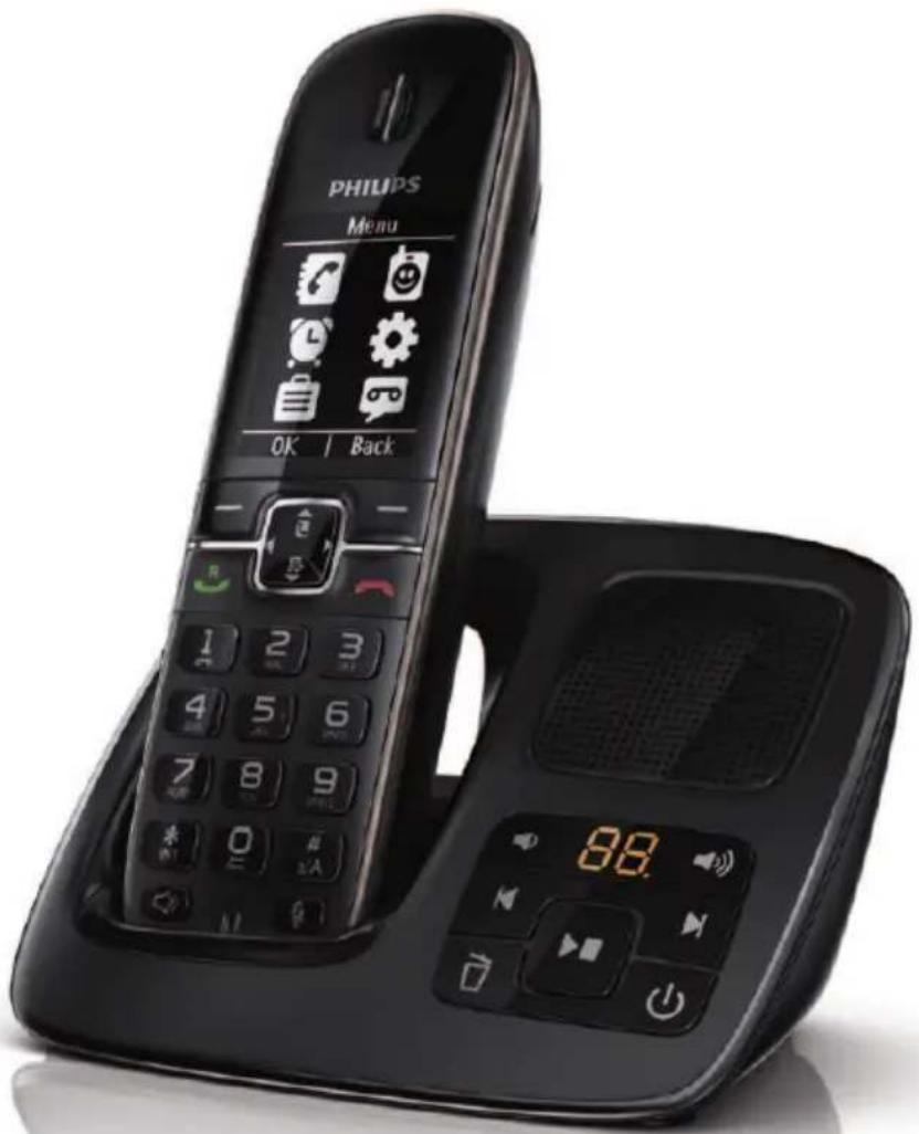 PHILIPS Menu OK | Back 1 2 3 4 5 6 7 8 9 0 88