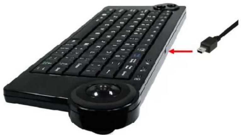 KeySonic KSK3200 RF - Installation der Tastatur - 1