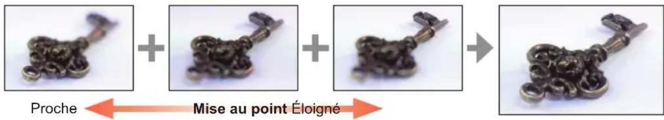 LEICA VLux 30 - Selection de la plage de mise au point pour combiner et creator une seule image ([Focus Stacking] (Emplement de mises au point)) - 1