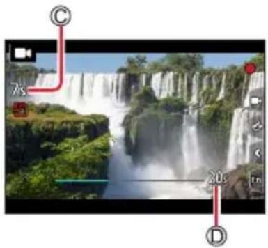 LEICA VLux 30 - Appuyez sur la touche d'images animées (ou la touche d'obturator) pour commencer à enregistrer. - 2