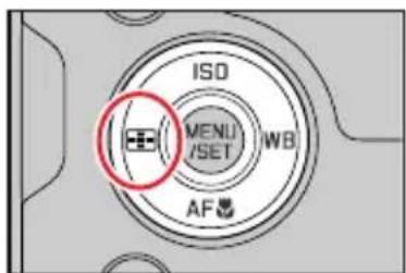 LEICA VLux 30 - Appuyez sur pour selectionner le mode de mise au point automatique, puis appuyez sur [MENU/SET]. - 1