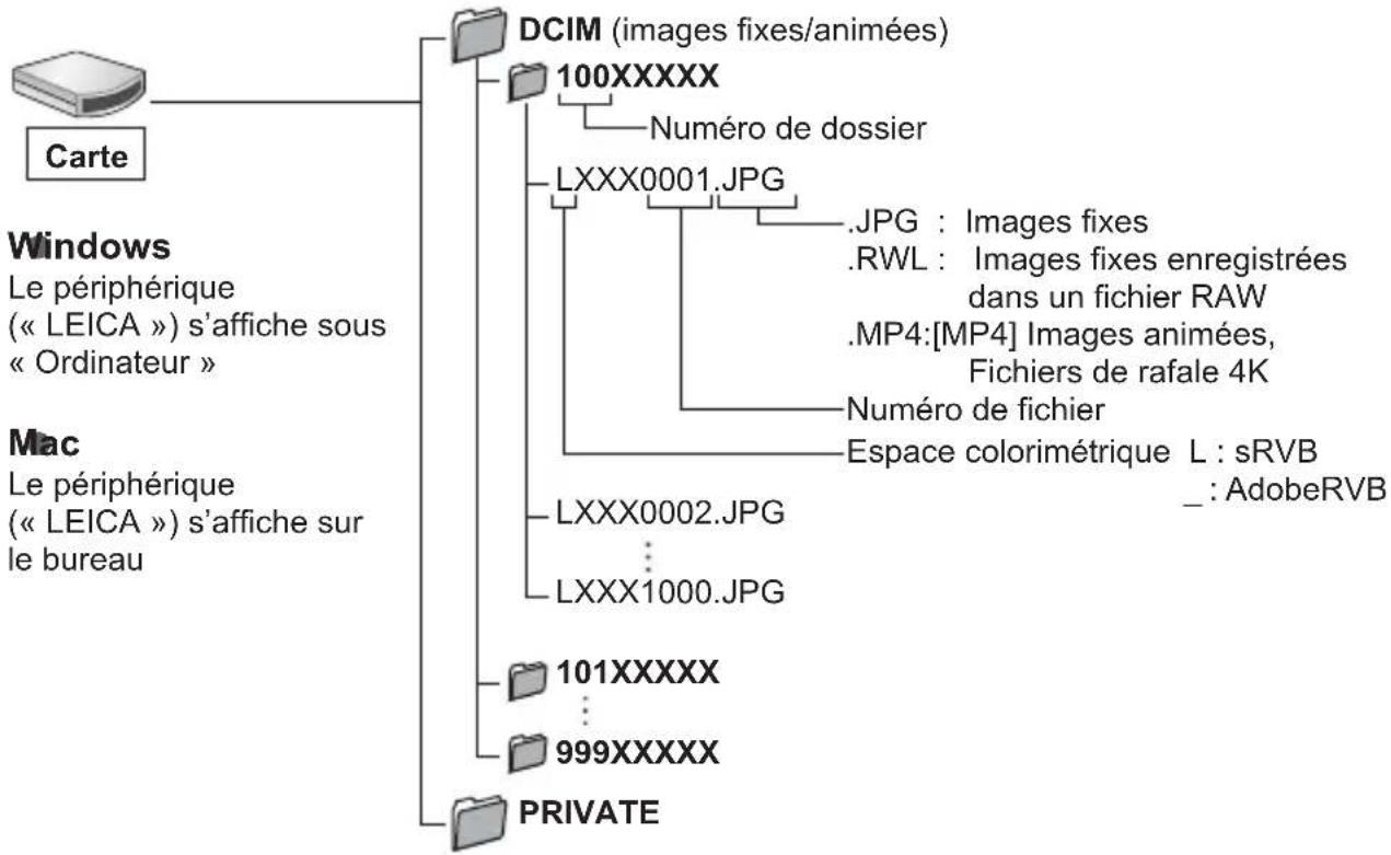 LEICA VLux 30 - Copier sur un ordinateur sans utiliser le logiciel - 1